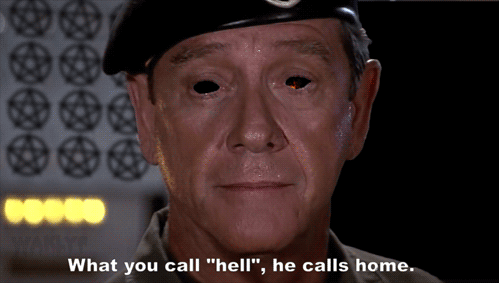 Films en series Rambo Duivel Gifs afschuw hel 
