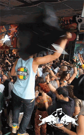 Carnaval Eten en drinken Gifs Red bull dans lus rave RBMA rbmacarnival 
