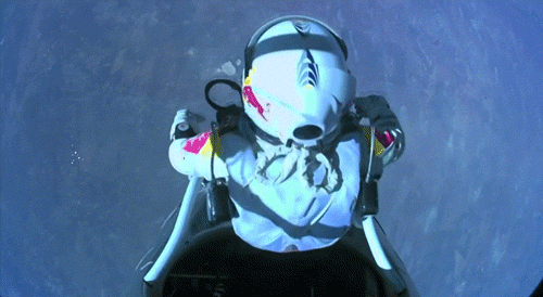 Eten en drinken Gifs Red bull wetenschap vallend videospelletjes felix baumgartner stratos 
