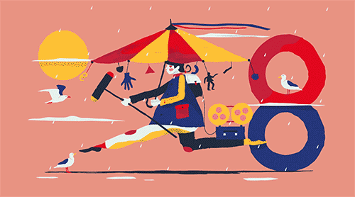 Eten en drinken Regen Ruimte Gifs Red bull al 2d animatie celanimatie Matt lloyd illustratoren on tumblr 