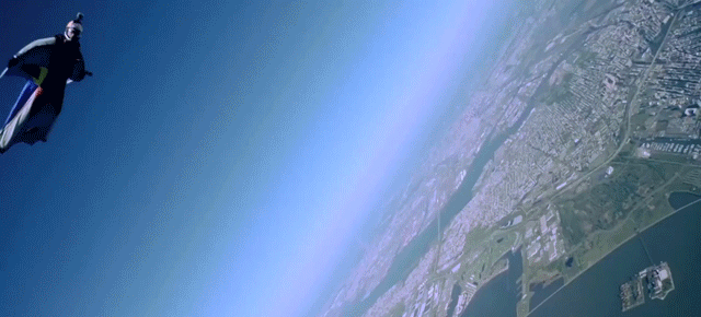 Eten en drinken Parachutespringen Gifs Red bull vliegshows 