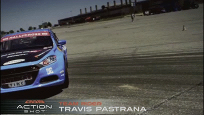 Eten en drinken Auto Gifs Red bull drift drifting rode stier actie geschoten pastrana actie geschoten ca 