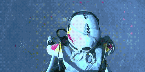 Eten en drinken Gifs Red bull felix baumgartner vrije val ruimte sprong 