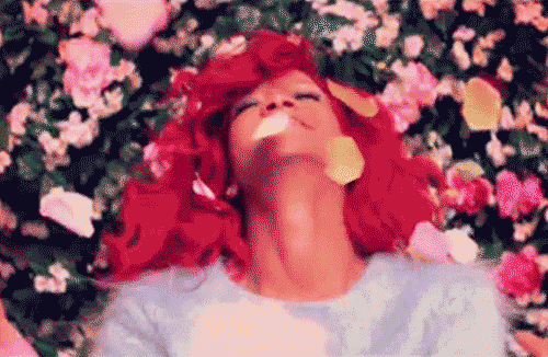 Meisje Liefde Artiesten Schattig Rihanna Blij Gifs glimlach  zoet 