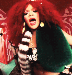 Rihanna GIF. Artiesten Rihanna Gifs 