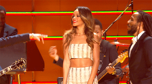 Dansen Artiesten Rihanna Gifs  Grammys reggae 