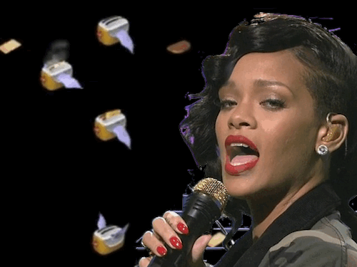 Artiesten Rihanna Gifs amas2013 