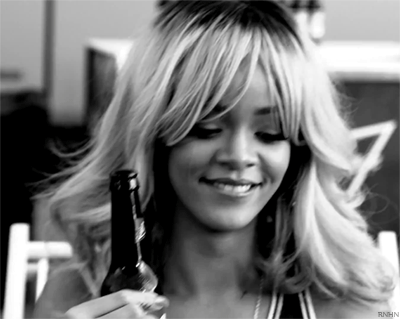 Artiesten Film Rihanna Gifs klap verbluffend 