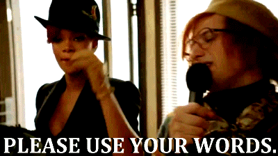 Artiesten Rihanna Gifs geen nee 