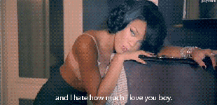 Huilen Interview Artiesten Rihanna Gifs van+streek verdrietig 