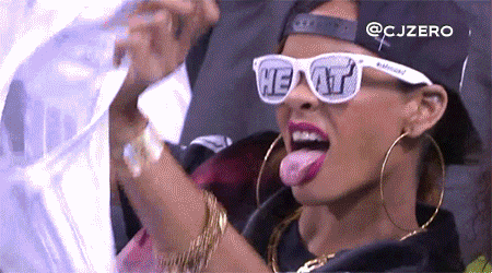 Artiesten Schattig Rihanna Sexy Gifs  