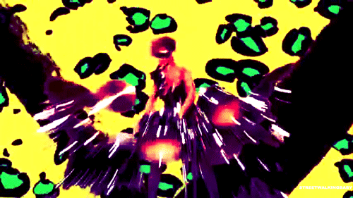 Dansen Artiesten Rihanna Gifs  dans poncho 
