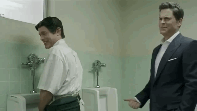 Rob Lowe GIF. Tv Gifs Filmsterren Rob lowe Parks and recreation Chris traeger 