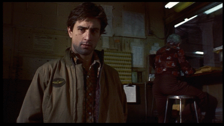 Robert De Niro GIF. Taxi driver Gifs Filmsterren Robert de niro 