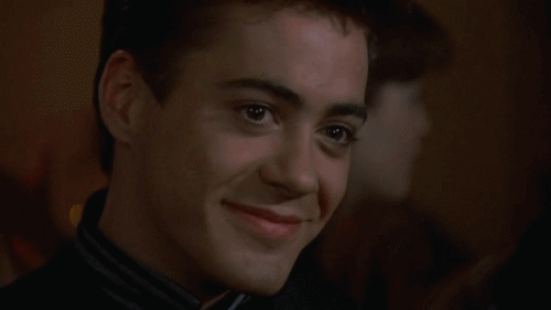 Robert Downey Jr GIF. Gifs Filmsterren Robert downey jr Kiss kiss bang bang Shane black 