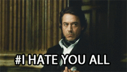 Robert Downey Jr GIF. Sherlock holmes Gifs Filmsterren Robert downey jr Guy ritchie 