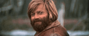 Robert Redford GIF. Gifs Filmsterren Robert redford Glimlach Omgekeerde Trots Langzame zoom Jeremiah johnson 