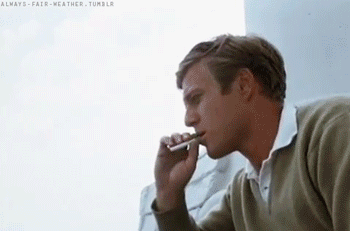 Robert Redford GIF. Beroemdheden Roken Sigaret Gifs Filmsterren Robert redford Wijnoogst 