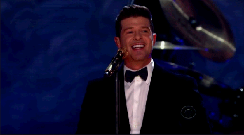 Artiesten Gifs Robin thicke Grammys Grammys 2014 