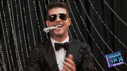 Artiesten Gifs Robin thicke 