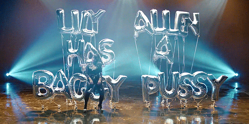 Artiesten Lily allen Gifs Robin thicke fotoset blurred lines harde hierbuiten hoh 