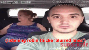 Artiesten Gifs Robin thicke meus blurred lines 