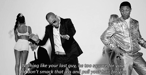 Artiesten Gifs Robin thicke ti blurred lines Clifford Joseph Harris 