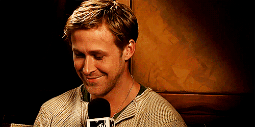 Ryan Gosling GIF. Beroemdheden Roken Gifs Filmsterren Ryan gosling 