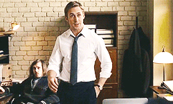 Ryan Gosling GIF. The notebook Blij Gifs Filmsterren Ryan gosling Glimlach 