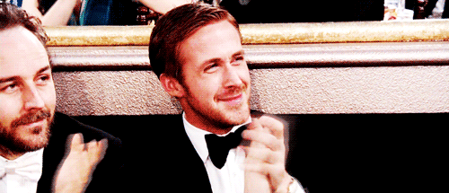 Ryan Gosling GIF. Applaus Gifs Filmsterren Ryan gosling Ja Klappen 