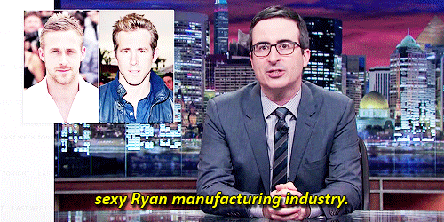 Ryan Gosling GIF. Blij Gifs Filmsterren Ryan gosling Lachend 