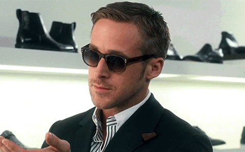 Ryan Gosling GIF. Applaus Gifs Filmsterren Ryan gosling Ja Klappen 