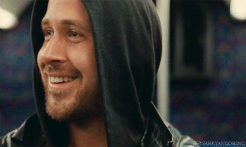 Ryan Gosling GIF. Beroemdheden Gifs Filmsterren Ryan gosling Idk 