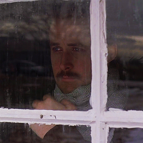 Ryan Gosling GIF. The notebook Blij Gifs Filmsterren Ryan gosling Glimlach 