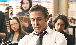 Ryan Gosling GIF. Film Gifs Filmsterren Ryan gosling Blue valentine 
