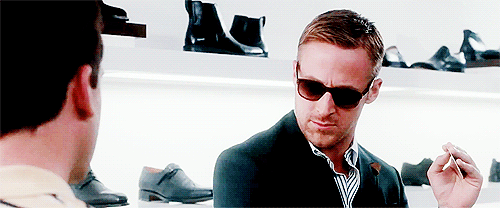 Ryan Gosling GIF. Gifs Filmsterren Ryan gosling Knik Drive 