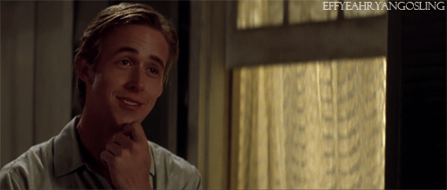 Ryan Gosling GIF. Boos Geweer The notebook Gifs Filmsterren Ryan gosling 