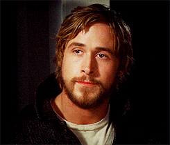 Ryan Gosling GIF. The notebook Blij Gifs Filmsterren Ryan gosling Glimlach 