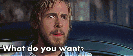 Ryan Gosling GIF. Boos Geweer The notebook Gifs Filmsterren Ryan gosling 