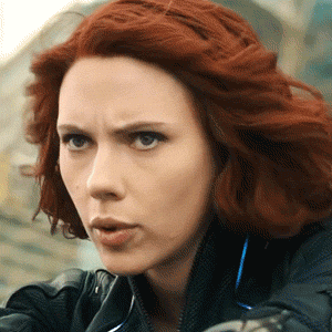 Scarlett Johansson GIF. Avengers Gifs Filmsterren Scarlett johansson The avengers 