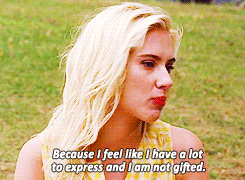 Scarlett Johansson GIF. Gifs Filmsterren Scarlett johansson Vuil 