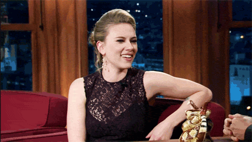 Scarlett Johansson GIF. Gifs Filmsterren Scarlett johansson Hitchcock Janet leigh 