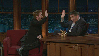 Seth Green GIF. Gifs Filmsterren Seth green Conan Craig ferguson 