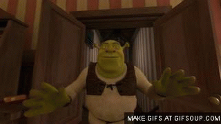 Wandelen Shrek Films en series Gifs 