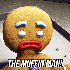 Shrek GIF. Bioscoop Shrek Disney Films en series Gifs De muffin man 