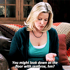 Breaking Bad GIF. Films en series Breaking bad Gifs Reactie Skyler white Anna gunn Amc breken slecht 