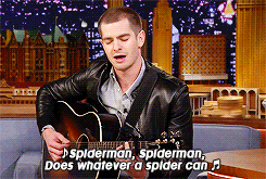 Emma Stone GIF. Spiderman Films en series Gifs Filmsterren Andrew garfield Emma stone Snl De amazing spiderman 2 Q1 