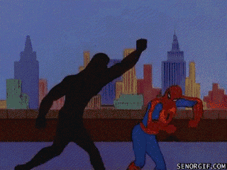 Spiderman Liefde Films en series Kus Gifs zoet stad vriendje vriendin Andrew en emma 