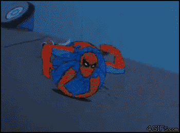 Spiderman Films en series Gifs geek cultuur 