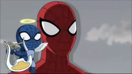 Spiderman Films en series Gifs Deadpool Deadpool en spiderman 